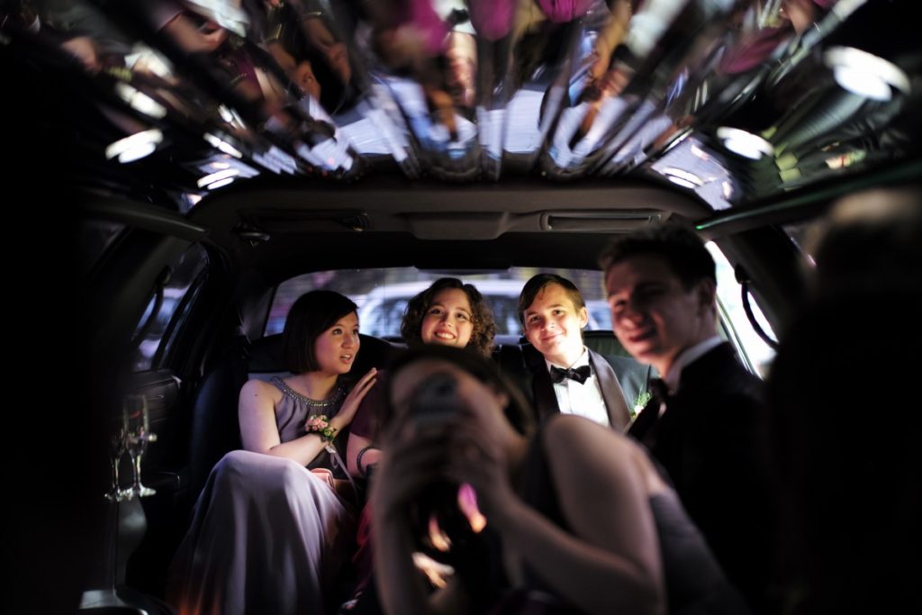 San Diego Prom party bus rental transportation discount service