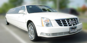 San Diego LIMO SERVICE CADILLAC DEVILLE white black pink